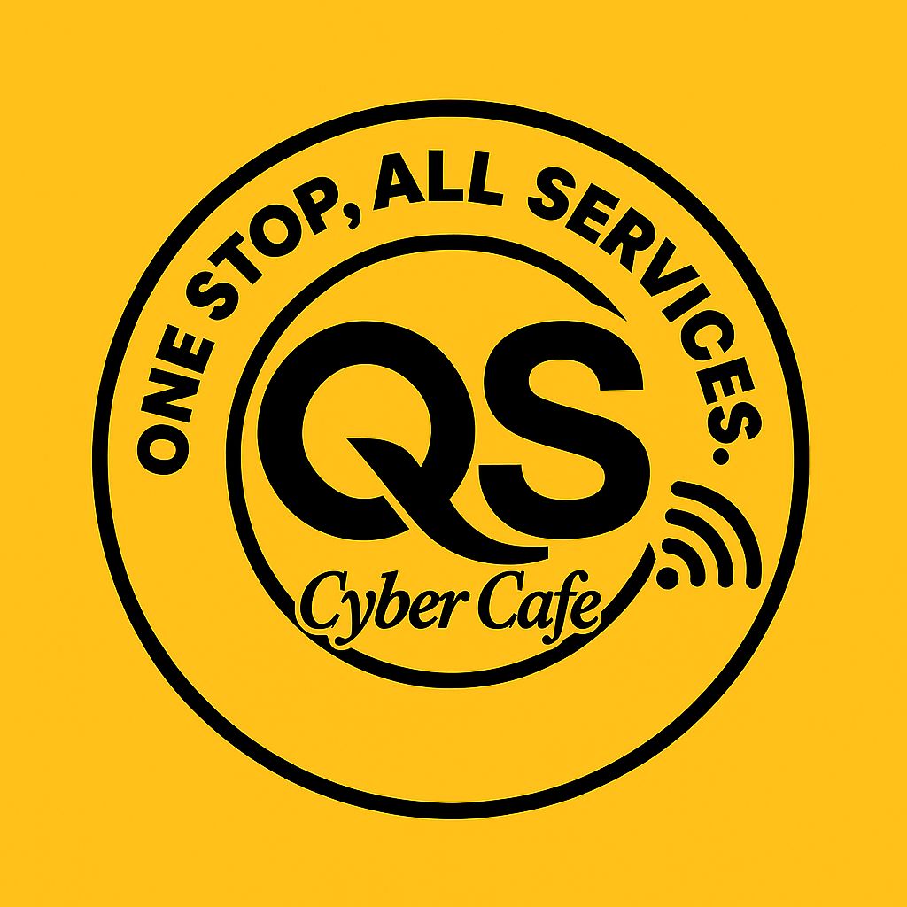 QUICK-STOP CYBER CAFE logo